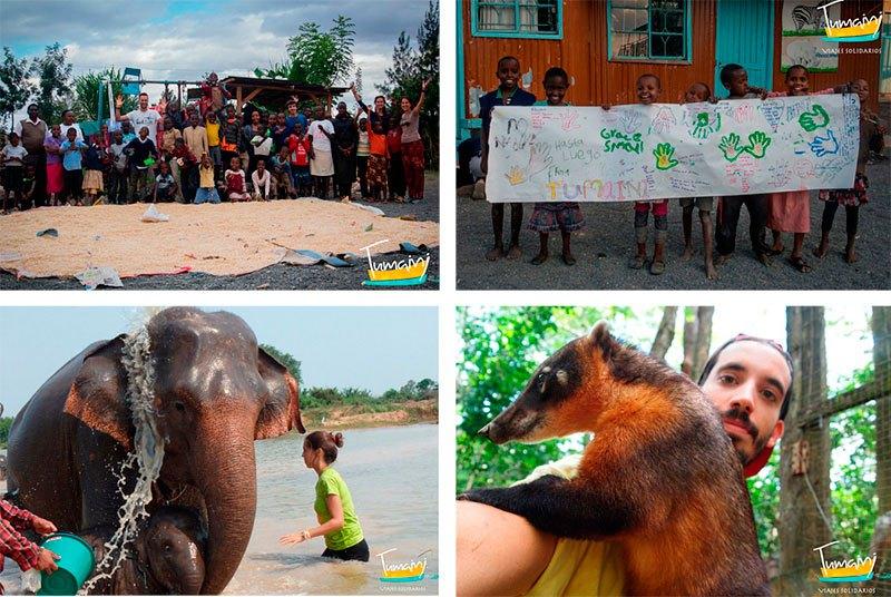 cuidar el medio ambiente con viajes solidarios