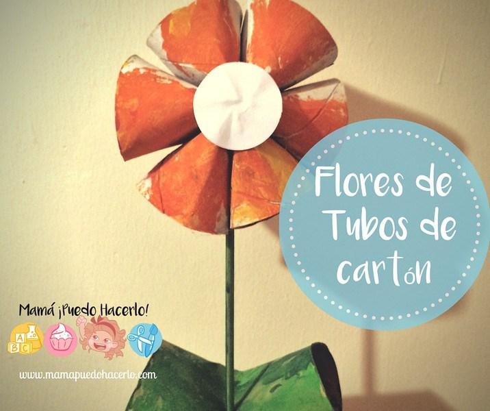 Flores de Tubos de Carton (2)