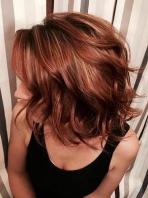 tono para cabello rojo