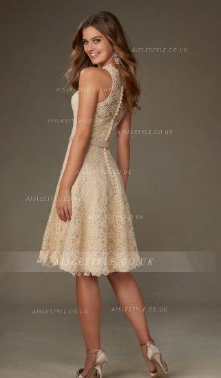 Vestido de encaje corto 2