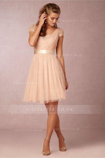 Vestido rosa para Graduación