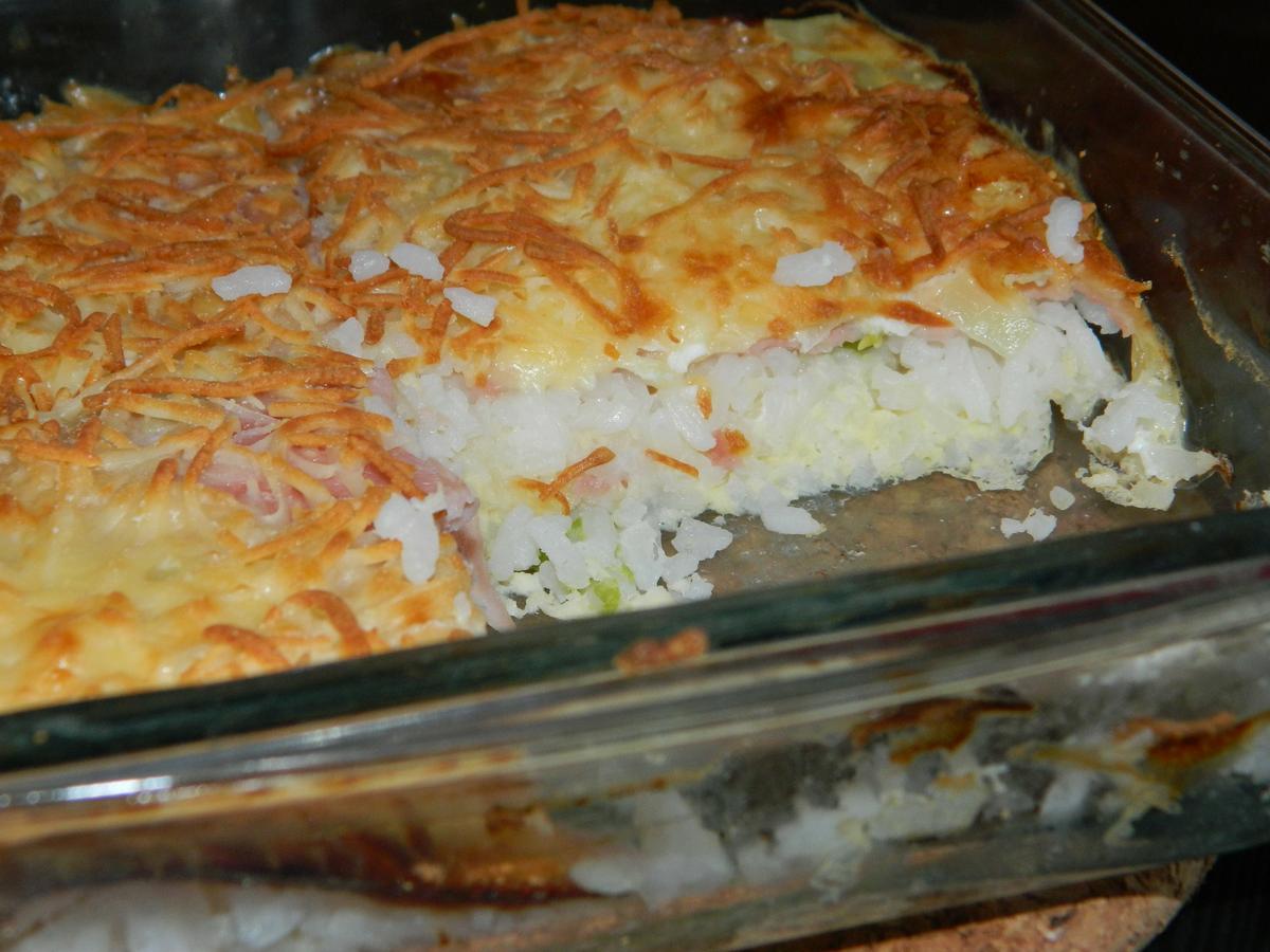 arrozhorneadoconjamónyqueso4