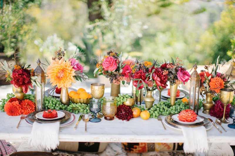 3 consejos para celebrar una fiesta al aire libre.