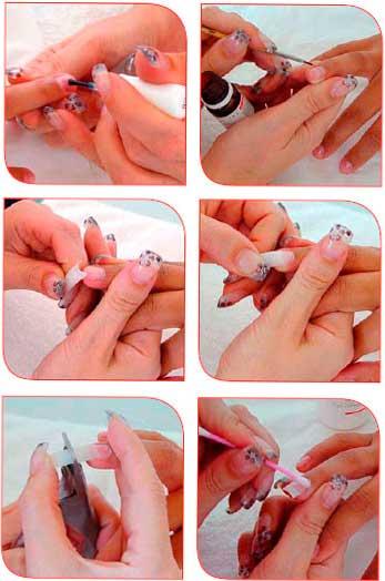 Poner uñas de gel fácil