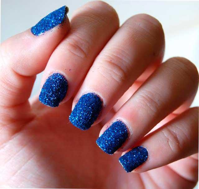 decoración de uñas glitter o irisaciones 2016