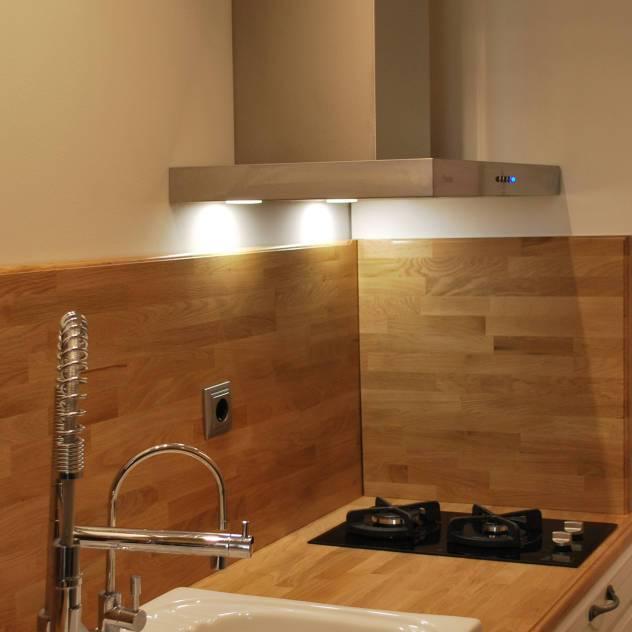 REFORMA INTEGRAL DE COCINA : Cocinas de estilo industrial de Bervic Interiorismo