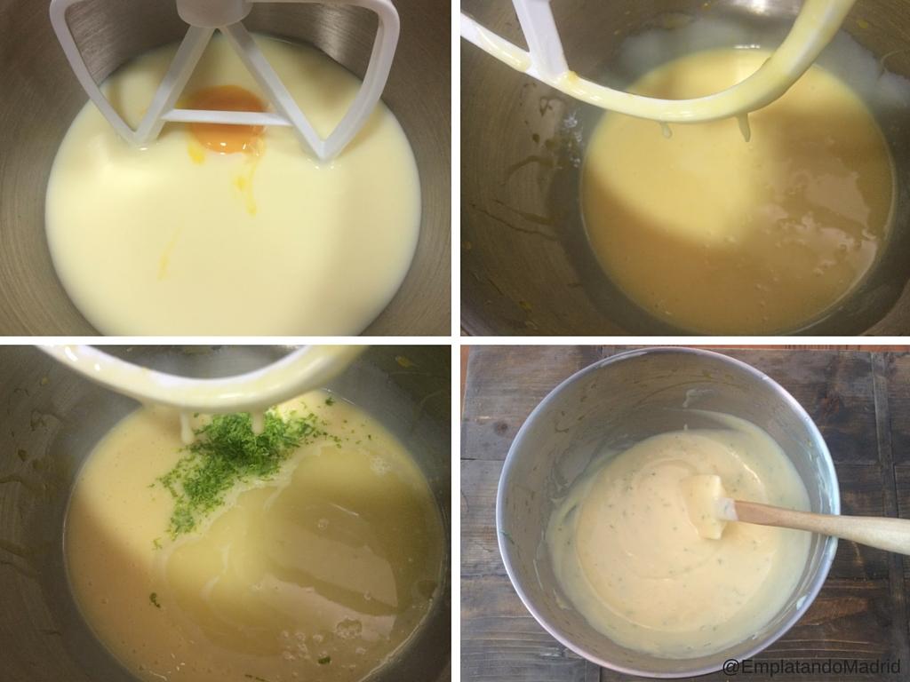 Preparamos el relleno de limas