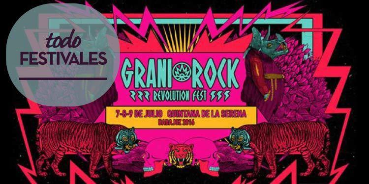 Horarios Festival Granirock 2016