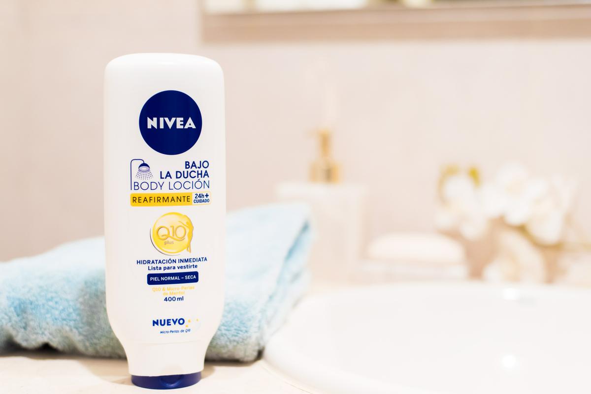 nivea bajo la ducha reafirmante q 10