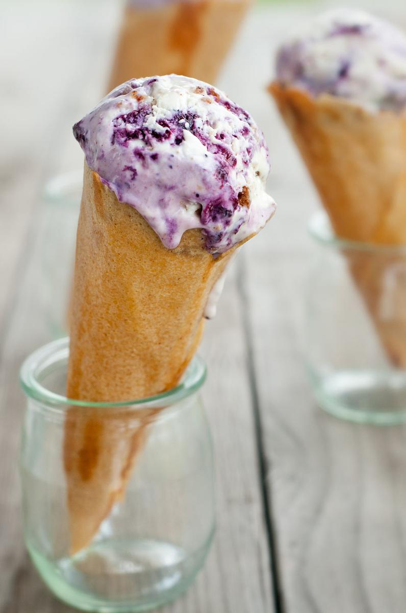 5 Recetas de Helados (+ Cucuruchos)