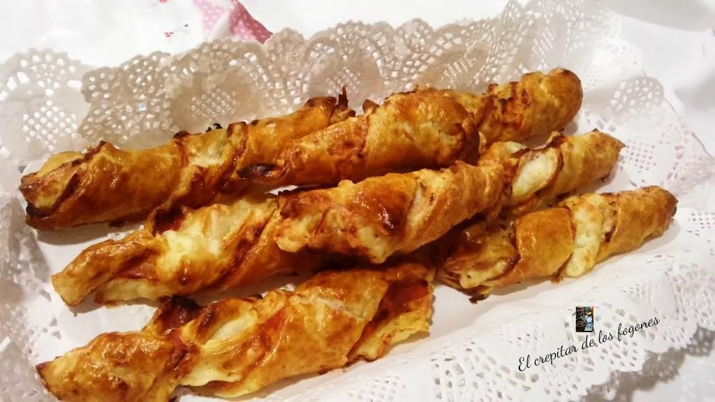 bastoncitos de hojaldre
