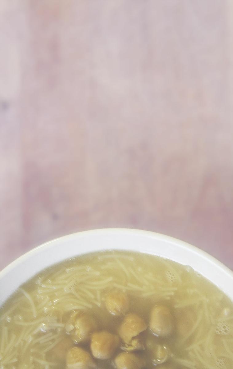 SOPA DE COCIDO #cuando el invierno se endurece