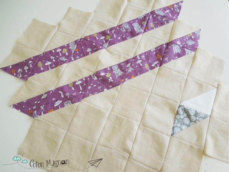 cojín patchwork back coton mignon