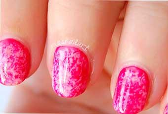 uñas de plástico
