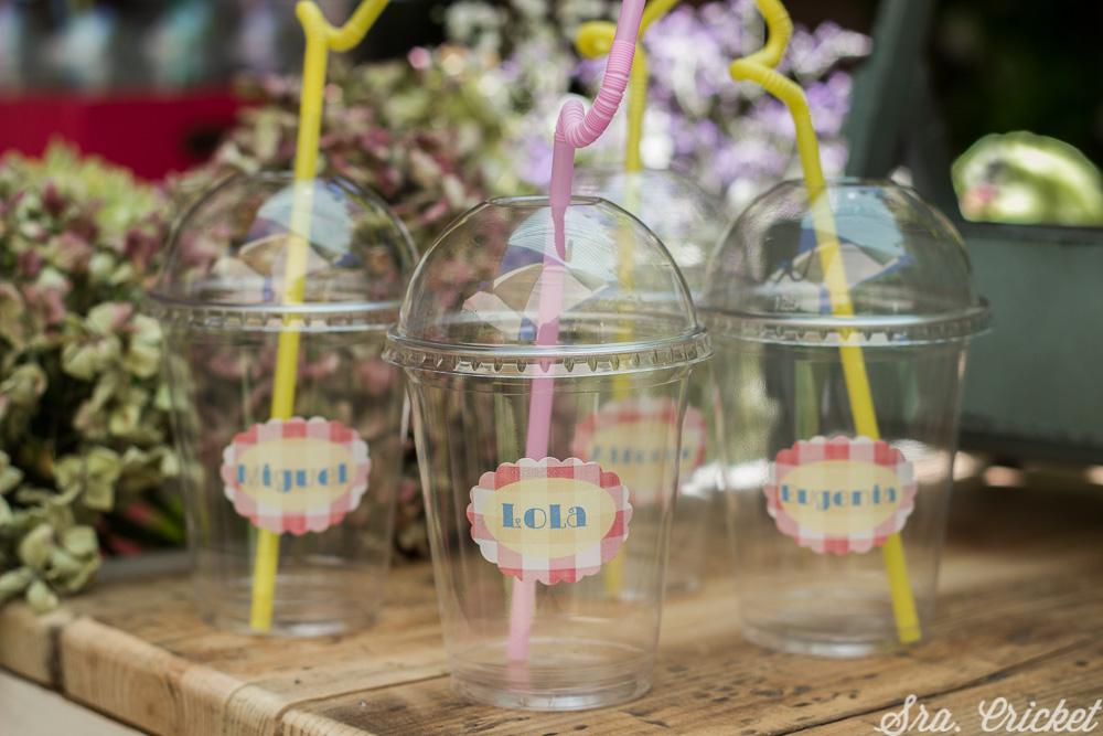 vasos de batido personalizados