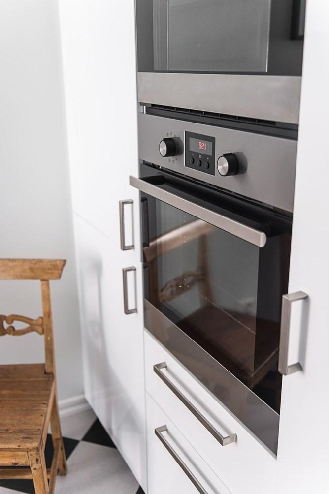 Un apartamento con toques grises; Un look muy elegante.