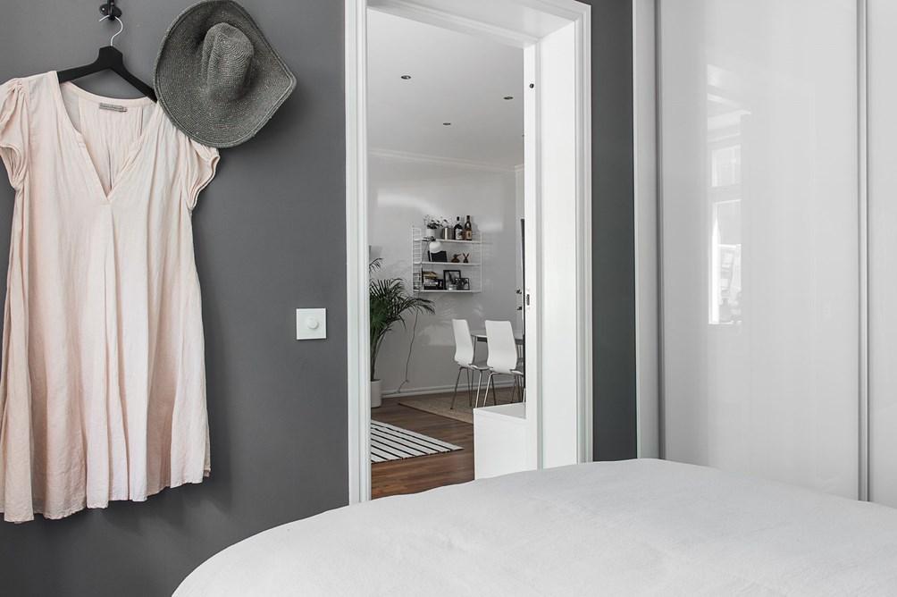 Un apartamento con toques grises; Un look muy elegante.