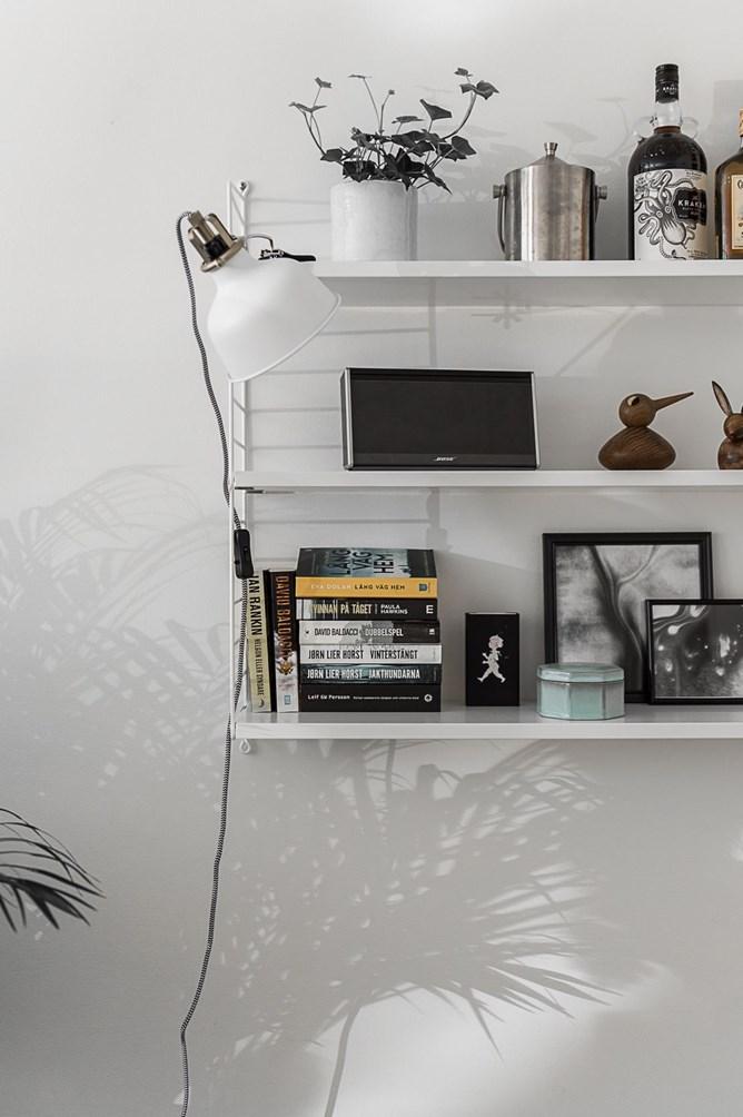 Un apartamento con toques grises; Un look muy elegante.