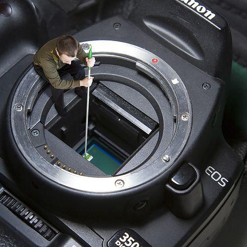 limpiar el sensor de una cámara digital