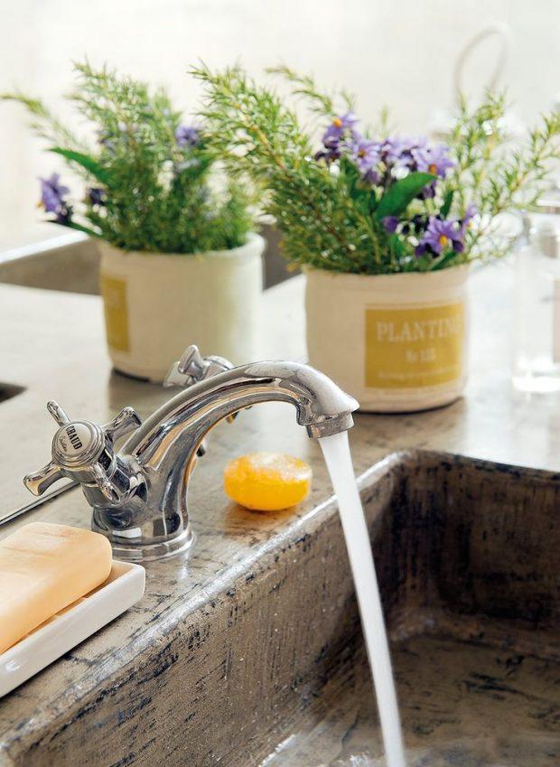 handwash concrette