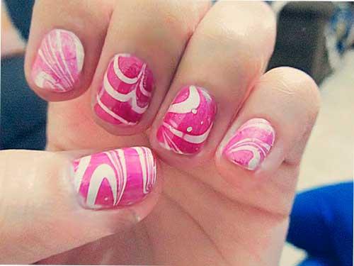 Uñas al agua invertidas