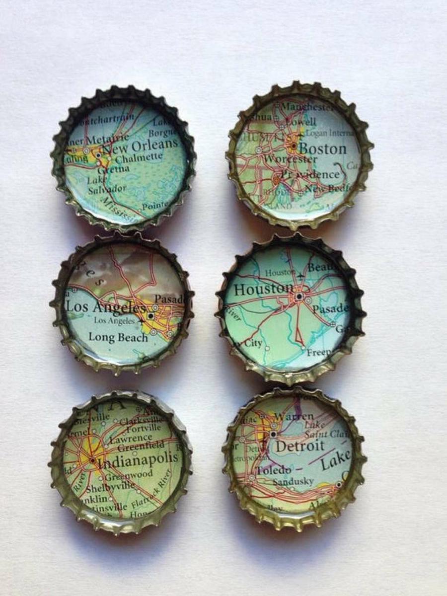 decorar con mapas