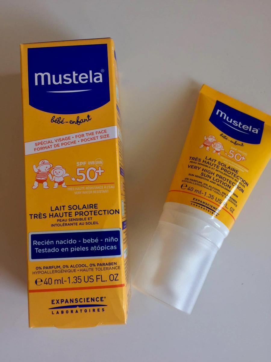 leche solar mustela
