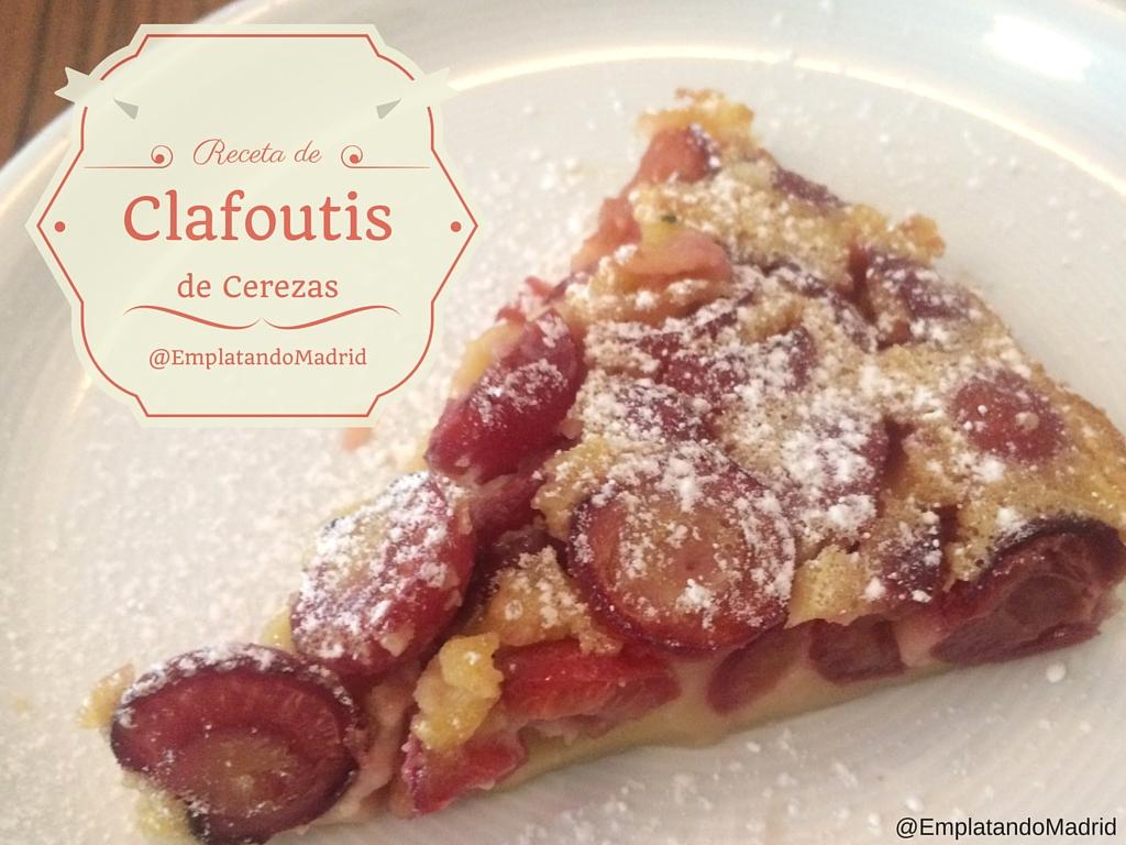 Receta de clafoutis de cerezas. El postre ideal del verano
