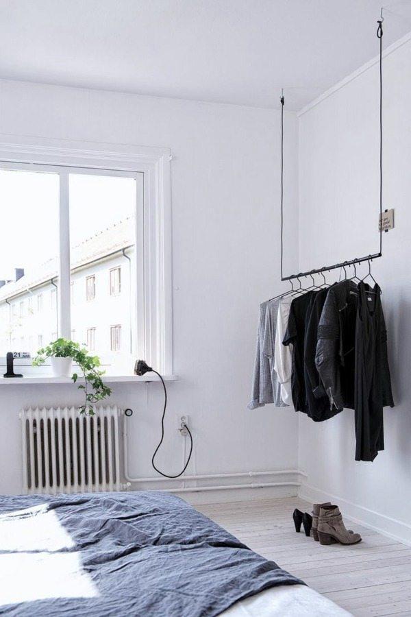 ideas para vestidores avso ropa techo