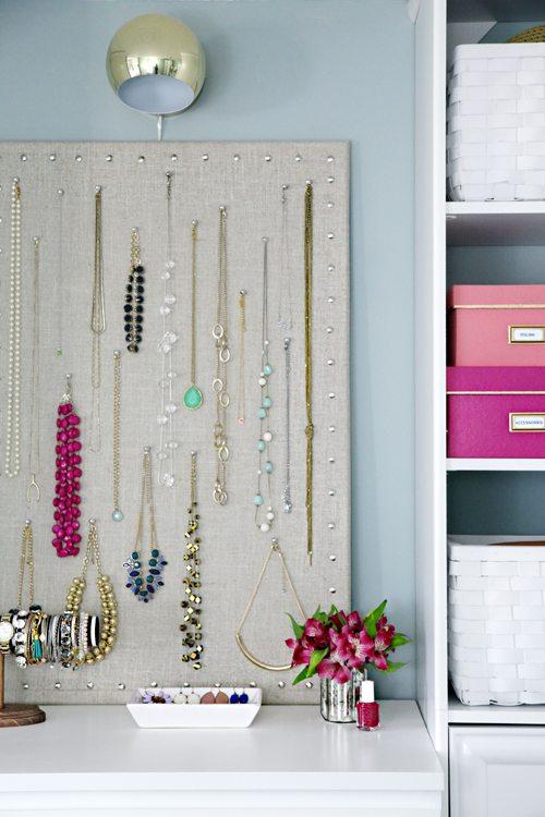 ideas para vestidores collares