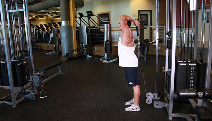 El entrenamiento extremo de hombros