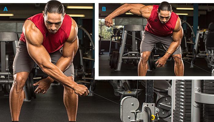 El entrenamiento extremo de hombros y tríceps a