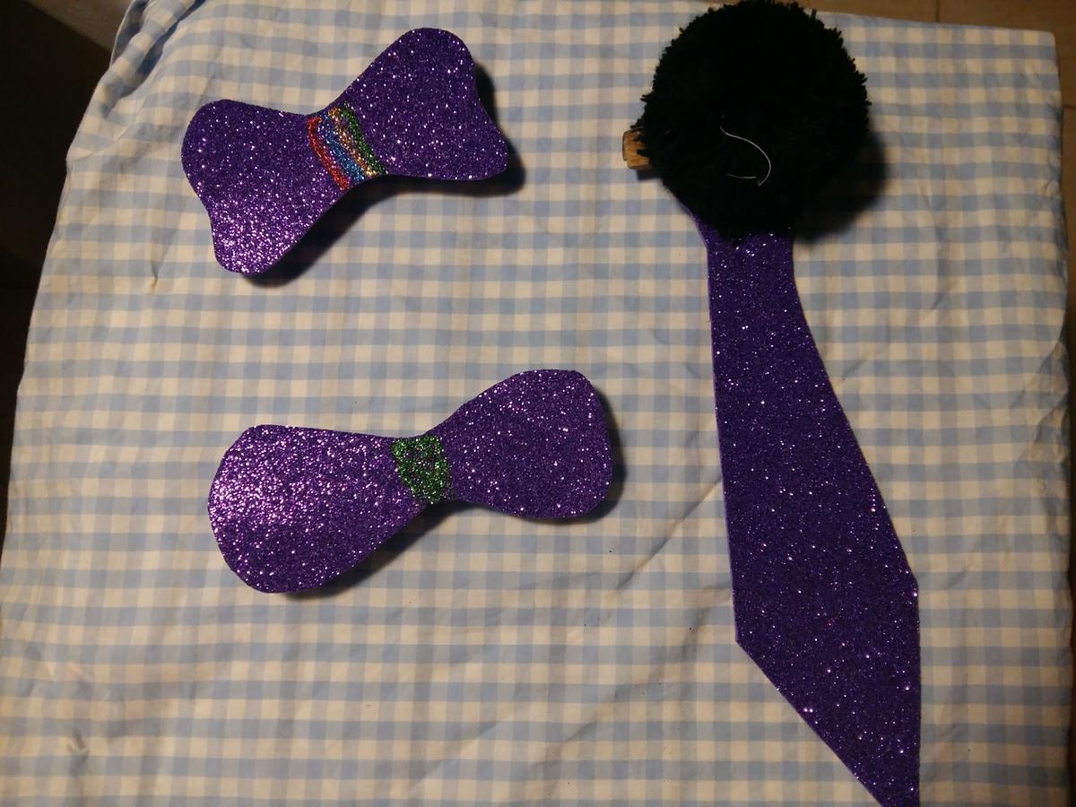 lazos y corbatas de payaso