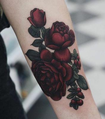 tatuajes de rosas