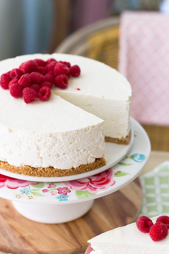 Tarta mousse de crema pastelera