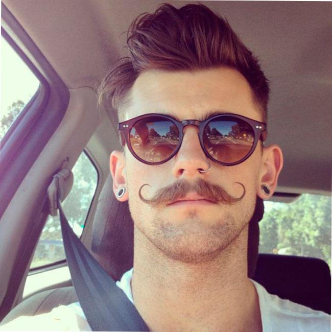 Bigote hipster