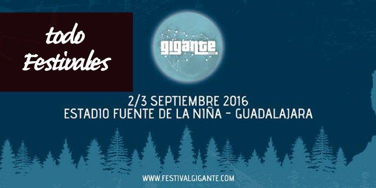 Cartel por días del Gigante Festival 2016