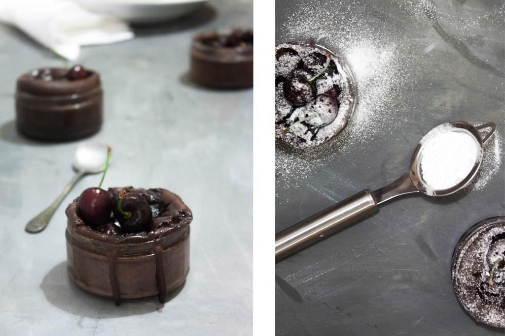 Receta clafoutis de chocolate