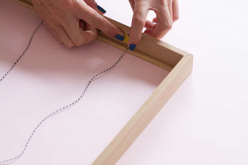 Marco para colgar fotos.