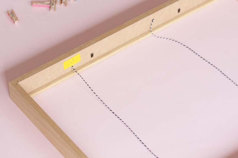 Marco para colgar fotos.