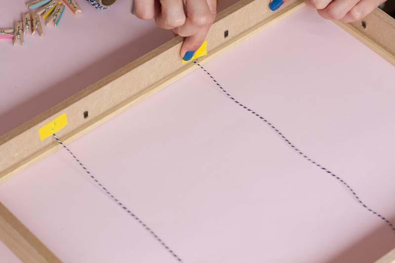 Marco para colgar fotos.