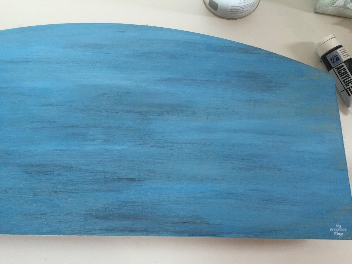 Como hacer un colgador de estilo marinero usando un trozo de madera | www.sweethings.net