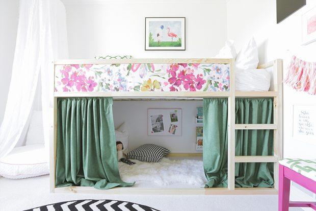 Un dormitorio Infantil muy colorido