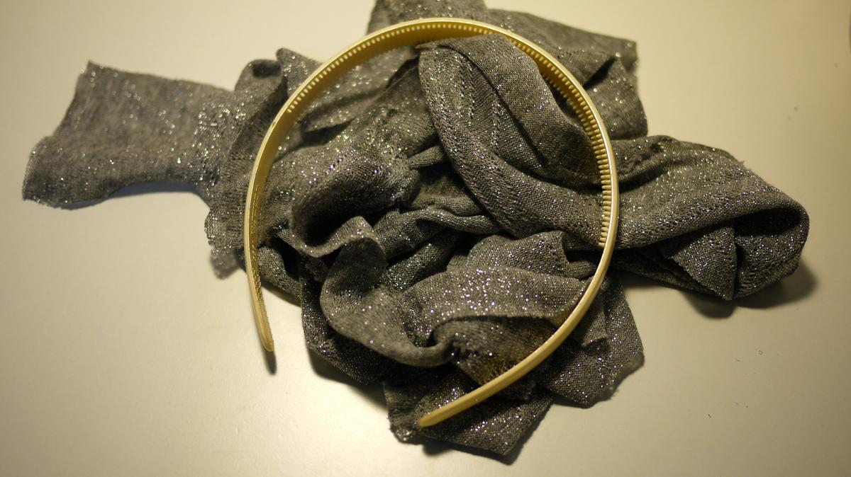 Vestido de fiesta y tocado8