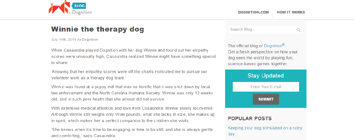 Dognition Blog