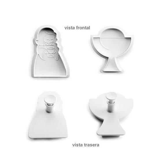 cortadores de galletas para primera comunion