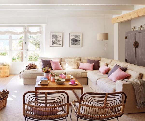 Decoración de un salón