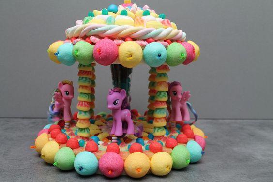 torta calecita de golosinas