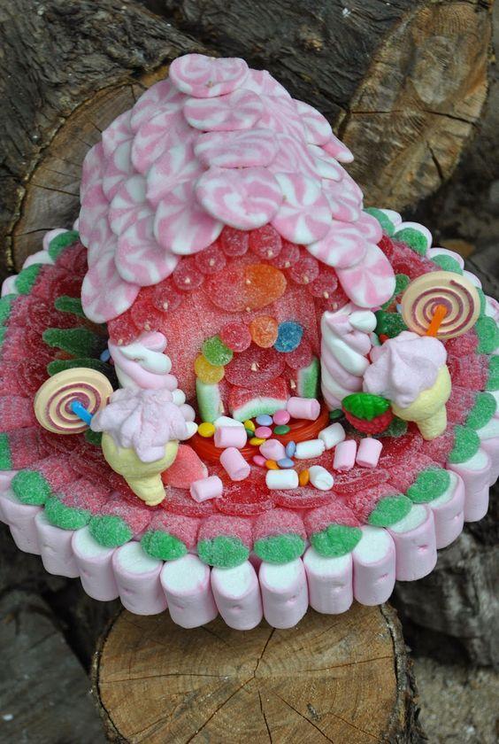 tortas decoradas con gominolas