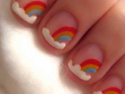 uñas de niñas decoradas para primera comunion (4)